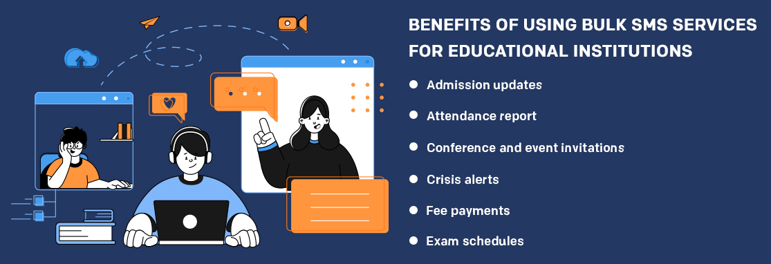 bulk sms services for educational institutions
